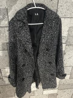 本日をもちまして出品停止致します‼️ ゼブラ柄 シマシマ 可愛いチェスターコートのサムネイル