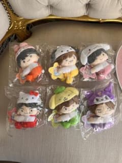 なにわ男子　サンリオコラボ　ぬいぐるみ　ちびぬい　6人セットのサムネイル