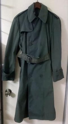 70s US ARMY トレンチ レイン コート - メルカリ