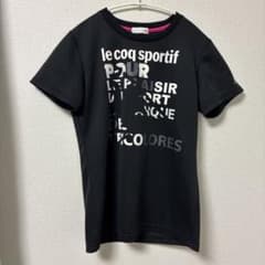 ルコック le coq sportif 半袖Tシャツ 黒 L レディース 速乾