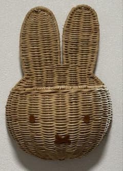タグ付き スタディオクリップ ミッフィー 壁掛けバスケット miffy