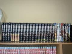 進撃の巨人 全巻＋その他セット 全巻透明ブックカバー付きのサムネイル