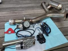 ZN8 ZD8 フジツボ A-Rマフラー　センターピース＋径切り替え加工用部品のサムネイル