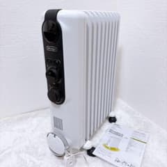 美品】デロンギ アミカルド オイルヒーター RHJ35M1015-BK - メルカリ