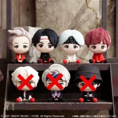 ＜BTS＞TinyTANぬいぐるみ セットのサムネイル