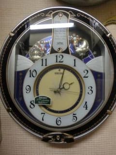 SEIKO 音楽付（5曲）からくり時計 ウェーブシンフォニー 約42×40cm m89883267286_1.jpg?1763281690