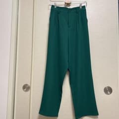 coca レディース ストレートパンツ グリーンのサムネイル