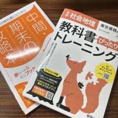 中学地理 問題集2冊セットのサムネイル