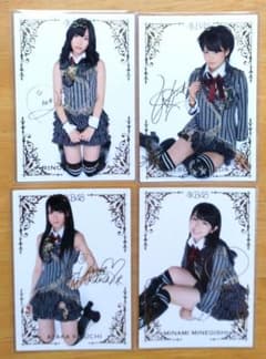 前田敦子 指原莉乃 峯岸みなみ 菊地あやか 箔押しトレーディングカード