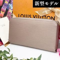 超極美品 ルイヴィトン エピ 新型 ジッピーウォレット ガレ ゴールド 