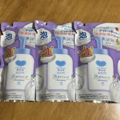 [신품] 카우브랜드 무첨가 바디 소프 리필 거품 타입 3 개