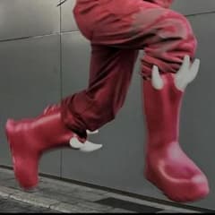 靴 Thug club FILA dragon boots THUG CLUB サグクラブ ×FILA dragon boots ラバー ロング