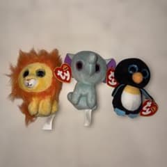 Ty Beanie Boos ぬいぐるみ 3点セットのサムネイル