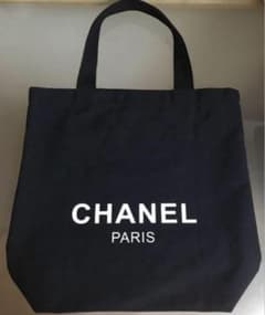 CHANEL ノベルティ トートバッグ エコバッグ バッグ 黒 ラスト 限定