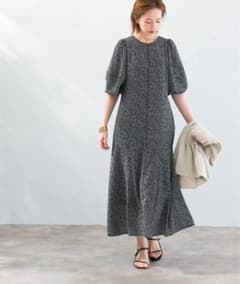 新品【URBAN RESEARCH ROSSO】バルーンスリーブワンピースのサムネイル