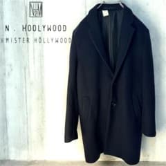 在庫限り】N.HOOLYWOOD チェスターコート ネイビー 91606 冬 - メルカリ