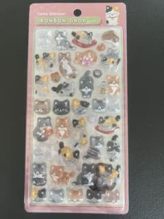 BONBON DROP SEAL 和柄　猫　正規品のサムネイル