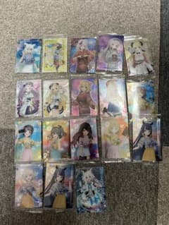 ホロライブウエハース クリアカード 17枚セットのサムネイル