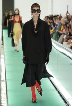 タグ付き 新品未使用品 Gucci フリル ワンピース チョーカー ミケーレ 