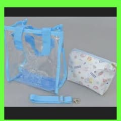 すみっコぐらし ふしぎなおともだち ポーチ付き2WAYクリアバッグ