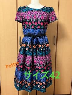 最終価格】エムズグレイシー42今期極美品お花ワンピース - メルカリ