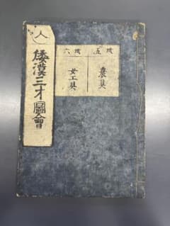 倭漢三才圖會 人部 農具 女工具 和本 古書江戸時代の代表的な百科事典のサムネイル