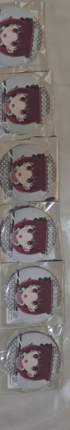 Oshi no Ko Arima Kana Can Badge 6-Piece Set (Karaoke no Tetsujin)
