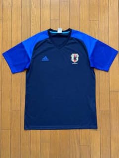 adidas】サッカー日本代表 トレーニング2XO ネイビー×ブルー JFA