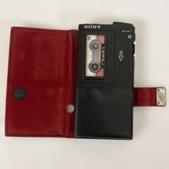 薄型SONYマイクロカセットテープレコーダー　M-100B