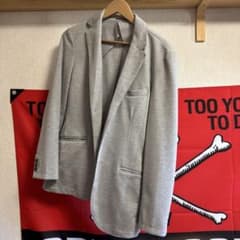 グレー テーラードジャケットのサムネイル