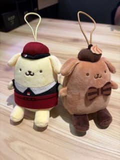 スシロー　ポムポムプリン コラボ　マスコット 2種セット　シークレットのサムネイル