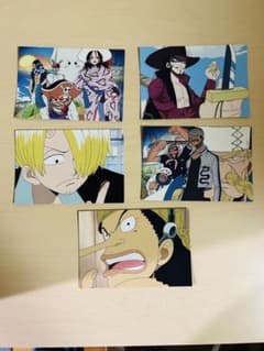 ONE PIECE ブロマイド 5枚セットのサムネイル