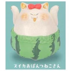 おぱんつねこさん カプセルトイ　ガチャ　スイカのサムネイル