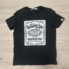 A Bathing Ape ブラック Tシャツ Sサイズのサムネイル
