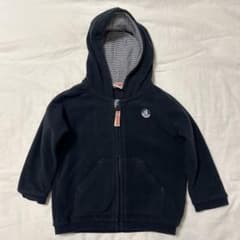 PETIT BATEAU フリース ジップアップパーカーのサムネイル