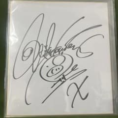 X JAPAN HIDE 直筆サイン色紙 - メルカリ