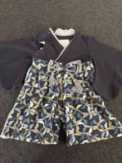 mocmof my precious 袴風ロンパース 70cmのサムネイル