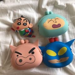 クレヨンしんちゃん　がまぐち　キーホルダーのサムネイル