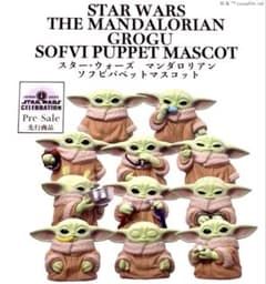 ★未開封!ソフビパペットマスコット グローグー全11種類セットSWCJ2025 ☆未開封!ソフビパペットマスコット グローグー全11種類セット