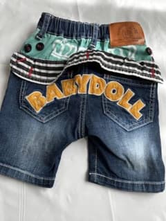 BABYDOLL デニムハーフパンツ 王冠ロゴのサムネイル