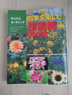 四季を楽しむ花図鑑 500種 かんたんガーデニングのサムネイル