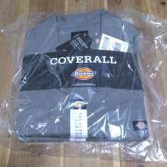 本日限定価格！ディッキーズ　つなぎ　グレー　半袖　2XL 2着セットのサムネイル
