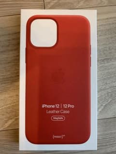 新品未使用 Apple純正 iPhone 12 12pro レザーケースのサムネイル