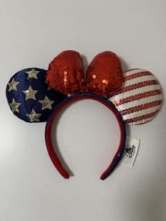 【アメリカ本場限定】Disney Parks カチューシャ スパンコールのサムネイル