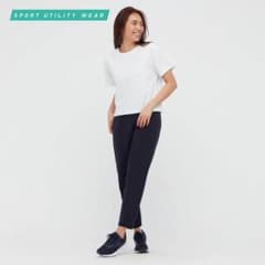【値下げ】ユニクロ　ドライEXクロップドT（コットンライク・半袖）のサムネイル