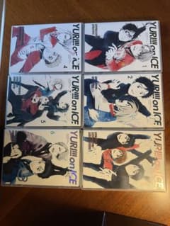 ユーリ!!! on ICE Blu-ray 全6巻のサムネイル
