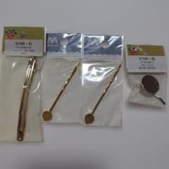 ヘアアクセサリー金具 まとめ売りセットのサムネイル