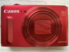 Canon SX610 HS レッド コンパクトデジタルカメラ 【ジャンク】 - メルカリ