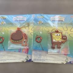 スポンジボブ ～ようこそビキニタウンへ！～ 一番くじ F賞 ラバーアソート