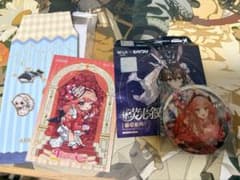 アークナイツ KAYOUコラボグッズハルカ　購入特典カード缶バッジ2点セットのサムネイル
